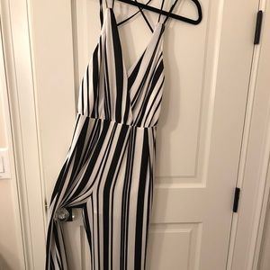 Sugar + Lips dressy long pants jumpsuit